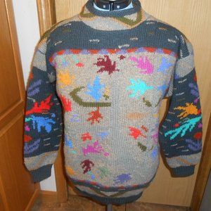 jayson younger pull over sweater 100 percent wool